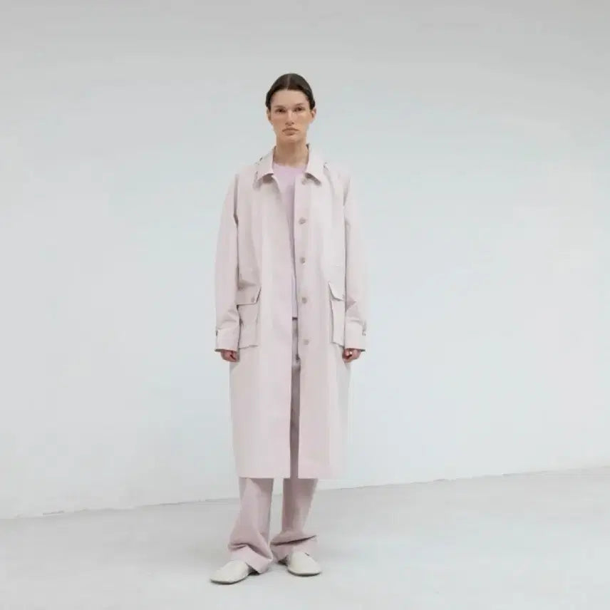 [BUNJANG] LEROBE Hooded Trench Coat (B-Grade) / 교신안함)LEROBE 후드 트렌치 코트-b급