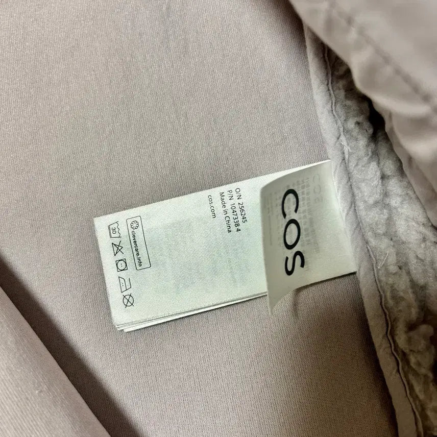 [BUNJANG] COS Teddy Jacket M Lavender / COS 코스 테디 자켓 M 라벤더 연보라색 (새제품 상태)