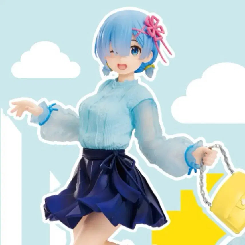 [BUNJANG] Re:Zero Rem Outing Coord Ver. Figure / 타이토 리제로 렘 외출 코디 버전 피규어
