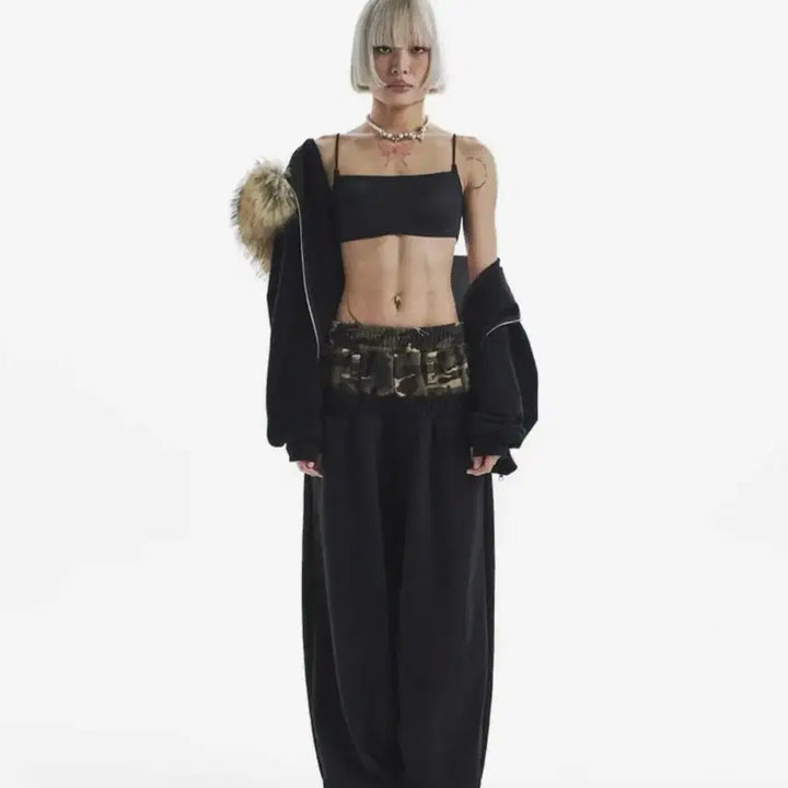 [BUNJANG] Cahier Camo Layered Pants / 카이야 카모 레이어드 팬츠 (카시코마뗑킴미스치프오호스애즈온스컬프터오도어