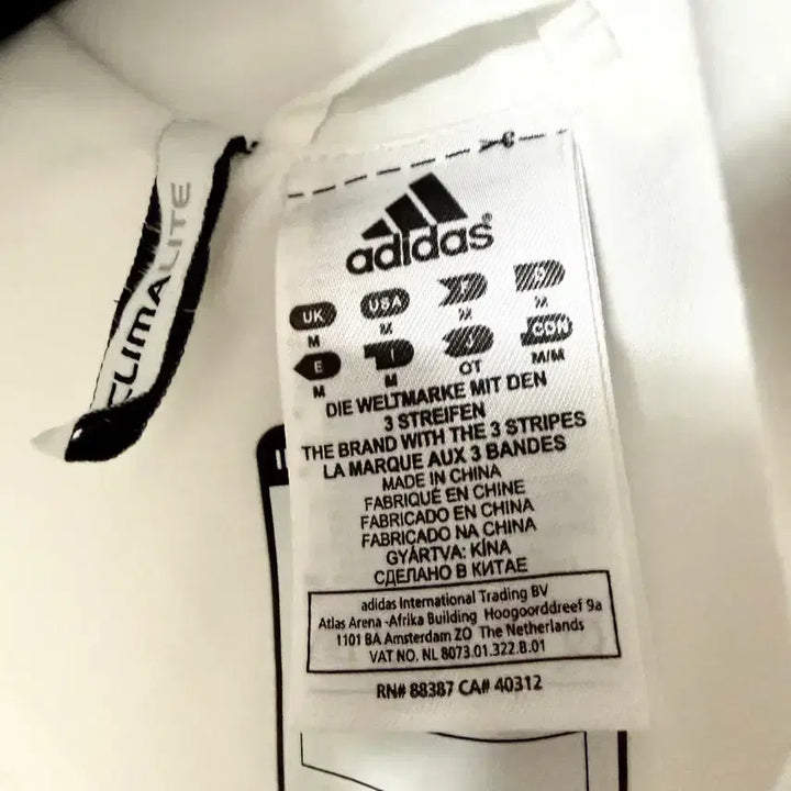 [BUNJANG] Adidas Three Stripes Training Jacket White Black / [M,95]아디다스 삼선 트레이닝 집업 자켓 흰검