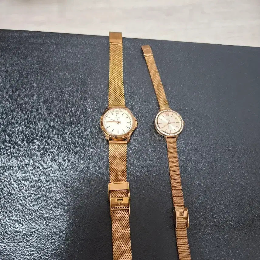 [BUNJANG] Lloyd Women's Mesh Watch (Set of 2) / 로이드 여성 메쉬 손목시계 2종