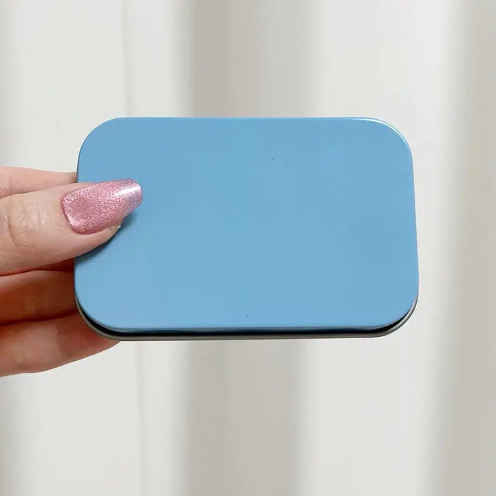 [BUNJANG] Sanrio Hello Kitty Unicorn Tin Case / 일본수입 산리오헬로키티틴케이스 블루헬로키티유니콘 수납정리미니상자