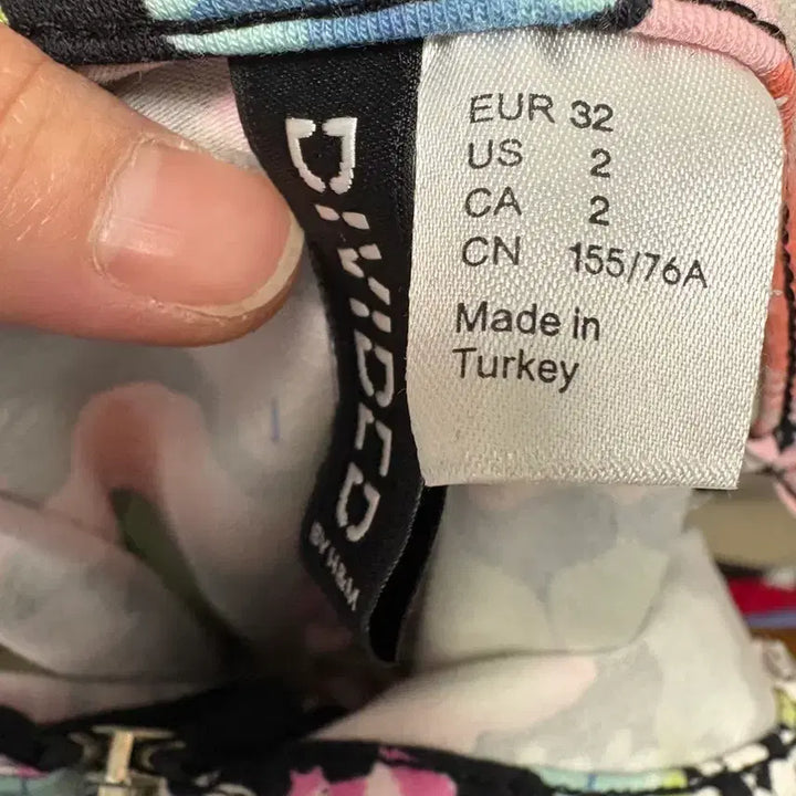 [BUNJANG] H&M Flower Pattern Dress / H&M 플라워 패턴 원피스