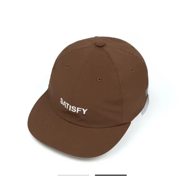 [BUNJANG] Satisfy Peace Shell Running Cap Brown / 새티스파이 satisfy 피스쉘  러닝 캡 브라운 (새상품)