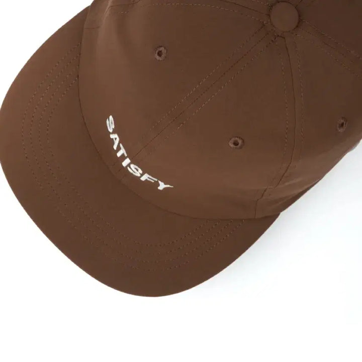 [BUNJANG] Satisfy Peace Shell Running Cap Brown / 새티스파이 satisfy 피스쉘  러닝 캡 브라운 (새상품)