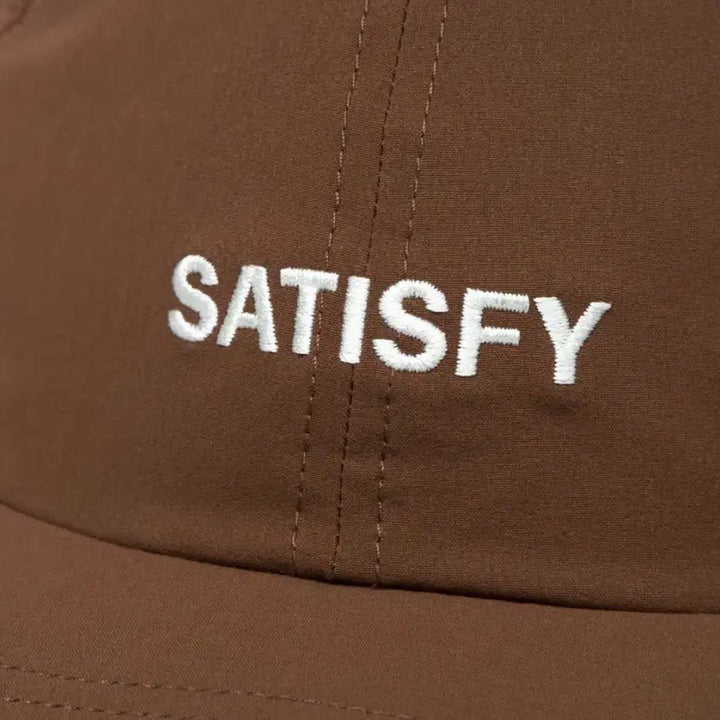[BUNJANG] Satisfy Peace Shell Running Cap Brown / 새티스파이 satisfy 피스쉘  러닝 캡 브라운 (새상품)