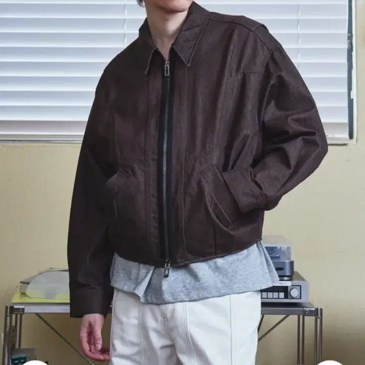 [BUNJANG] Maison MIHARA YASUHIRO Trucker Jacket Brown / 메종미네드 트러커 재킷 브라운