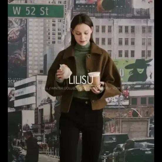 [BUNJANG] Lirisu Puppy Short Coat / 리리수 퍼피 숏 코트