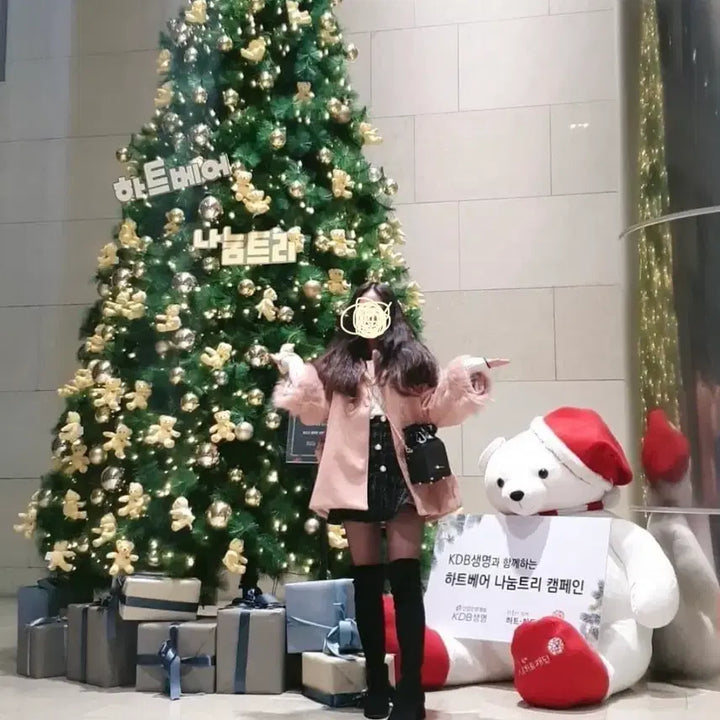 [BUNJANG] Pink Point Fur Coat / 5/26까지 핑크 포인트퍼 코트