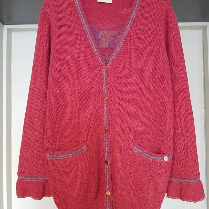 [BUNJANG] Bird by Juicy Couture Ruffle Sleeve Cardigan / 버드바이쥬시꾸띄르 소매포인트 가디건