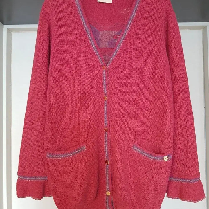 [BUNJANG] Bird by Juicy Couture Ruffle Sleeve Cardigan / 버드바이쥬시꾸띄르 소매포인트 가디건