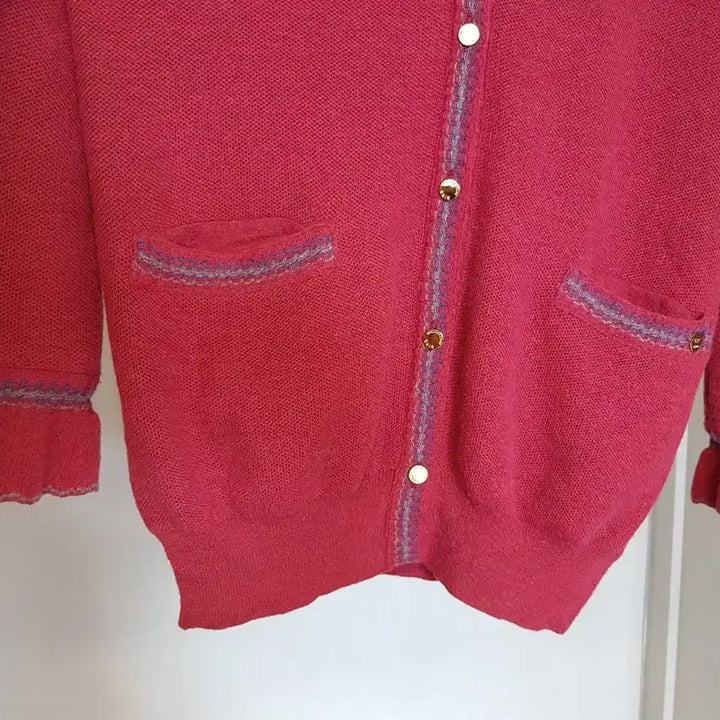 [BUNJANG] Bird by Juicy Couture Ruffle Sleeve Cardigan / 버드바이쥬시꾸띄르 소매포인트 가디건