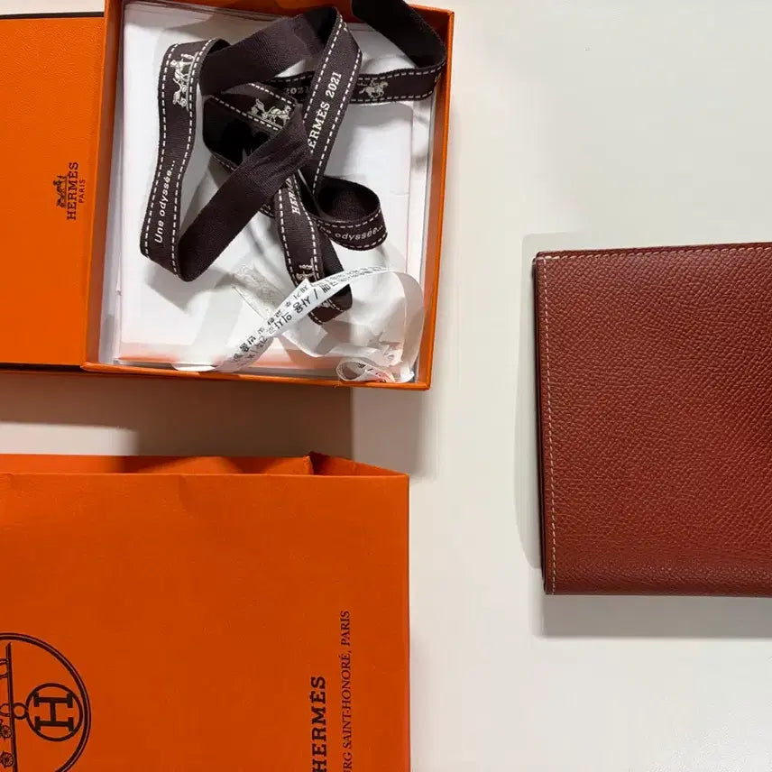 [BUNJANG] Hermes Citizen Wallet Gold / 에르메스 시티즌 반지갑 골드