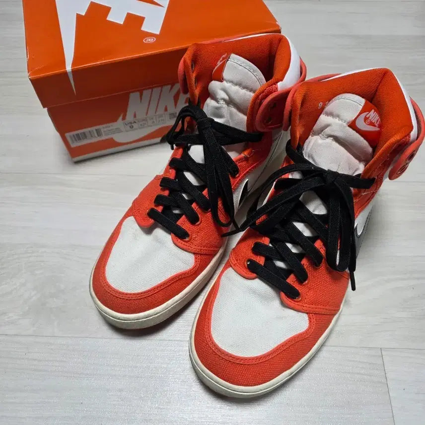 [BUNJANG] Air Jordan 1 KO Rush Orange 270mm Sneakers / 조던1 KO 러쉬 오렌지 270사이즈