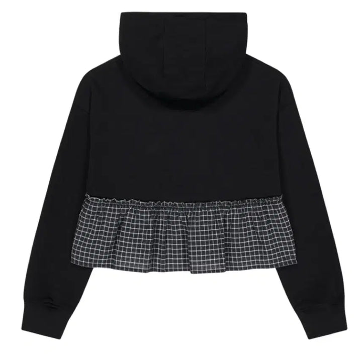 [BUNJANG] Tuomio Frill Layered Hooded Sweatshirt / 뚜오미오 FRILL LAYERED HOOD 레이어드 후드티