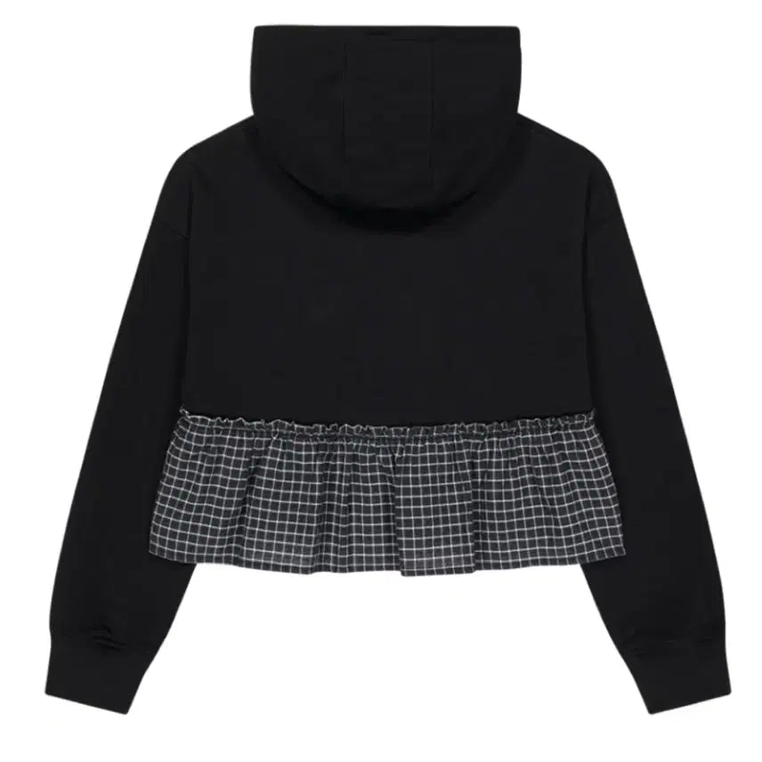 [BUNJANG] Tuomio Frill Layered Hooded Sweatshirt / 뚜오미오 FRILL LAYERED HOOD 레이어드 후드티