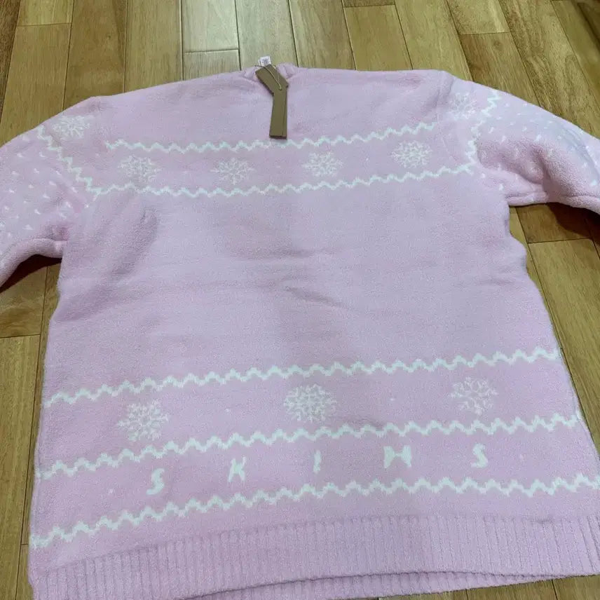 [BUNJANG] Skims Cozy Fair Isle Knit Sweater / Skims 스킴스 코지 페어 아일 니트 새상품