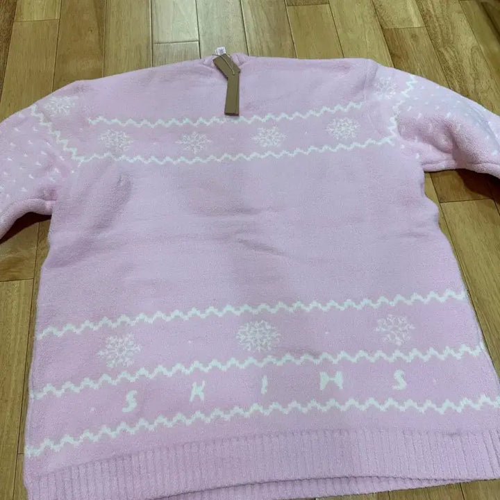 [BUNJANG] Skims Cozy Fair Isle Knit Sweater / Skims 스킴스 코지 페어 아일 니트 새상품