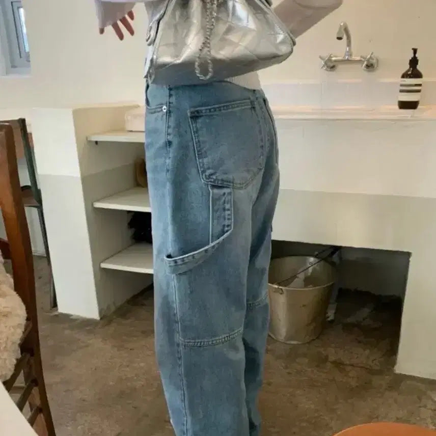 [BUNJANG] Bernie Market Carpenter Denim S / 베르니마켓 링크 카펜터 데님 s