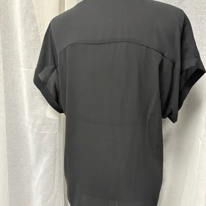[BUNJANG] Forever 21 Pleated Blouse / 블랙 플리츠 블라우스