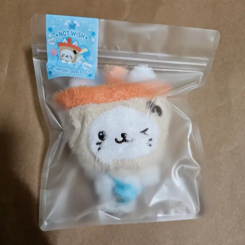 [BUNJANG] NCT-WISH Yuushi Original Wish Doll Bubble Cat Plush (Sealed) / (미개봉품) 엔시티위시 오리지널 위시돌 버블냥 유우시 인형
