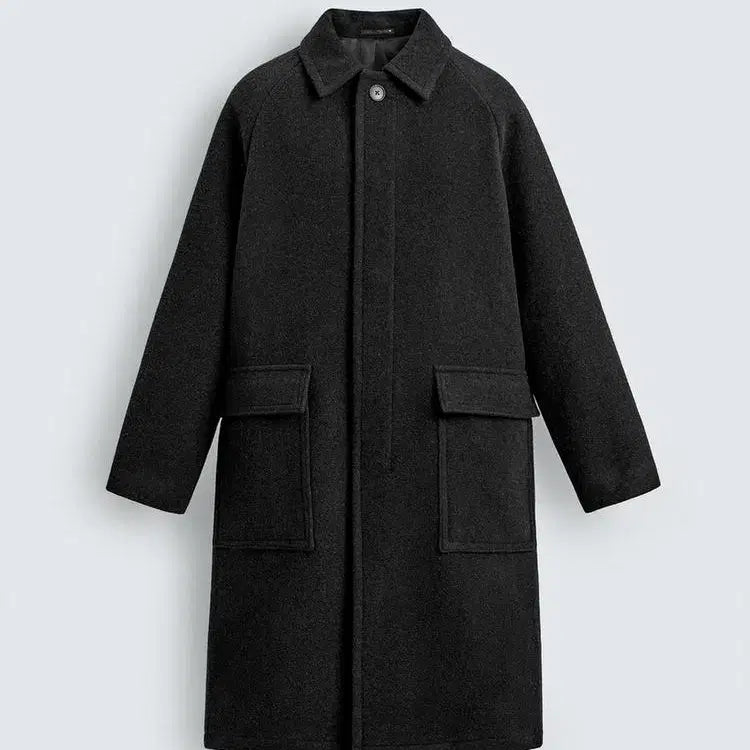 [BUNJANG] Zara Wool Long Coat / (정가25만) zara 울 롱코트 -새상품