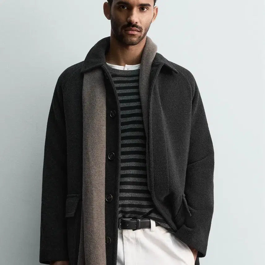 [BUNJANG] Zara Wool Long Coat / (정가25만) zara 울 롱코트 -새상품