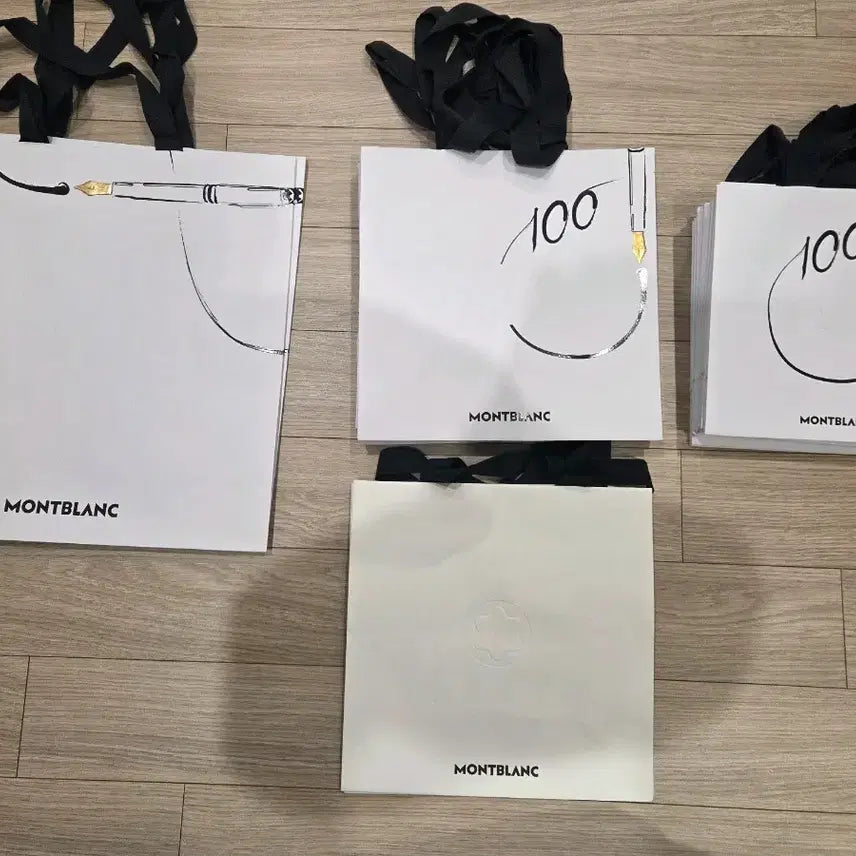 [BUNJANG] Montblanc Shopping Bags (Large, Medium, Small) / 몽블랑 쇼핑백(대/중/소)
