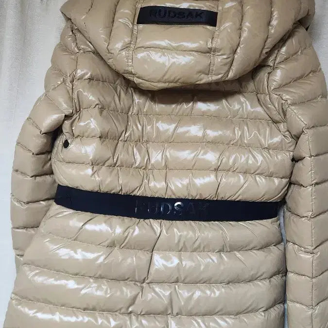 [BUNJANG] RUDSAK Women's Padded Coat Beige / 루드삭 RUDSAK 여성 패딩 코트 베이지