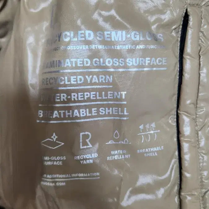 [BUNJANG] RUDSAK Women's Padded Coat Beige / 루드삭 RUDSAK 여성 패딩 코트 베이지