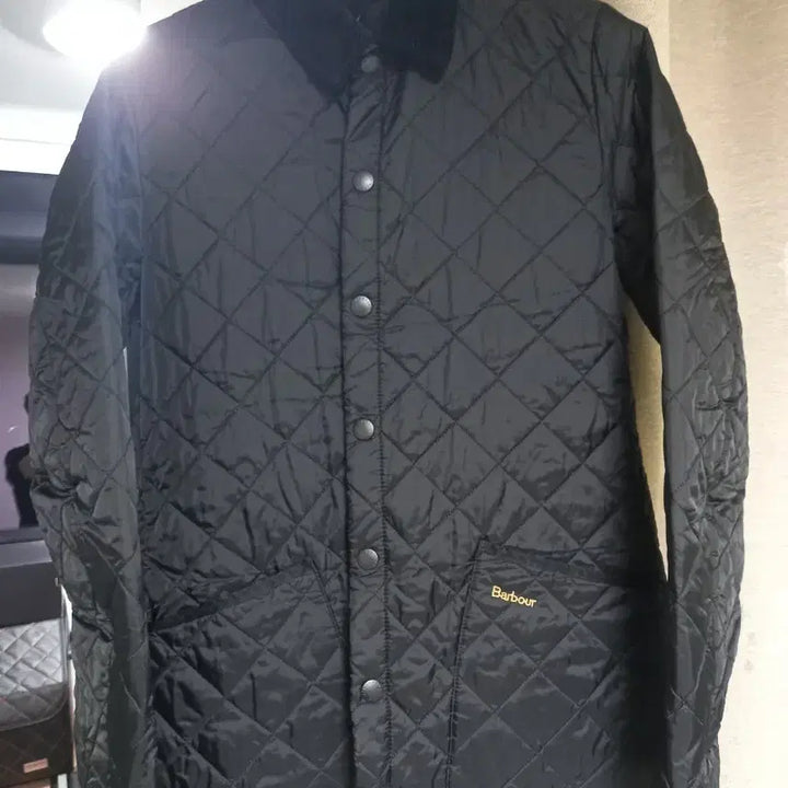 [BUNJANG] Barbour Quilted Jacket - Black - Size S / 바버 블랙 퀄팅 자켓 S 국내 95~100