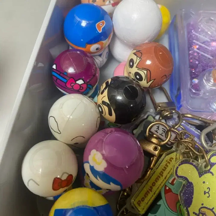 [BUNJANG] Sanrio Characters Keyring Bundle Set / 쿠로미 폼폼푸린 초코비 이상해씨 키링 일괄 판매