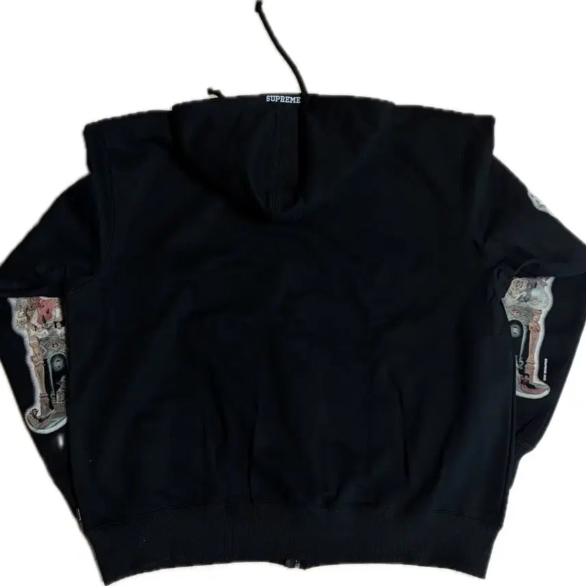 [SOLD OUT] [XL] 슈프림 x 마이클 잭슨 데인저러스 집업 후드 스웨트셔츠 블랙