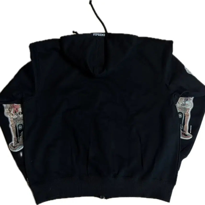 [SOLD OUT] [XL] 슈프림 x 마이클 잭슨 데인저러스 집업 후드 스웨트셔츠 블랙