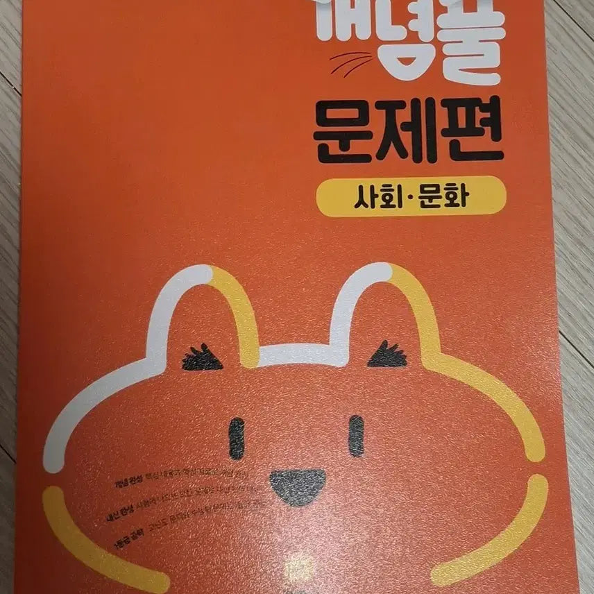 [BUNJANG] New Book Social Studies Textbook / [새책] 개념플 사회문화 내신+수능 문제집