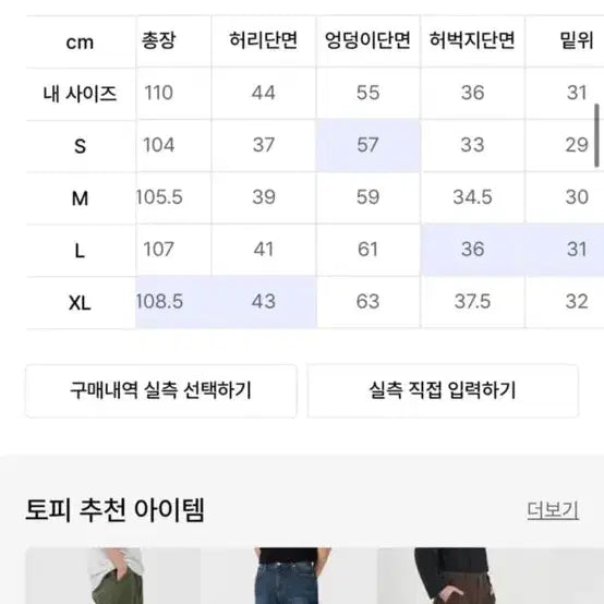 [BUNJANG] Toffee Garment Color Dying Denim L / 새상품) 토피 가먼트 컬러 다잉 데님 L