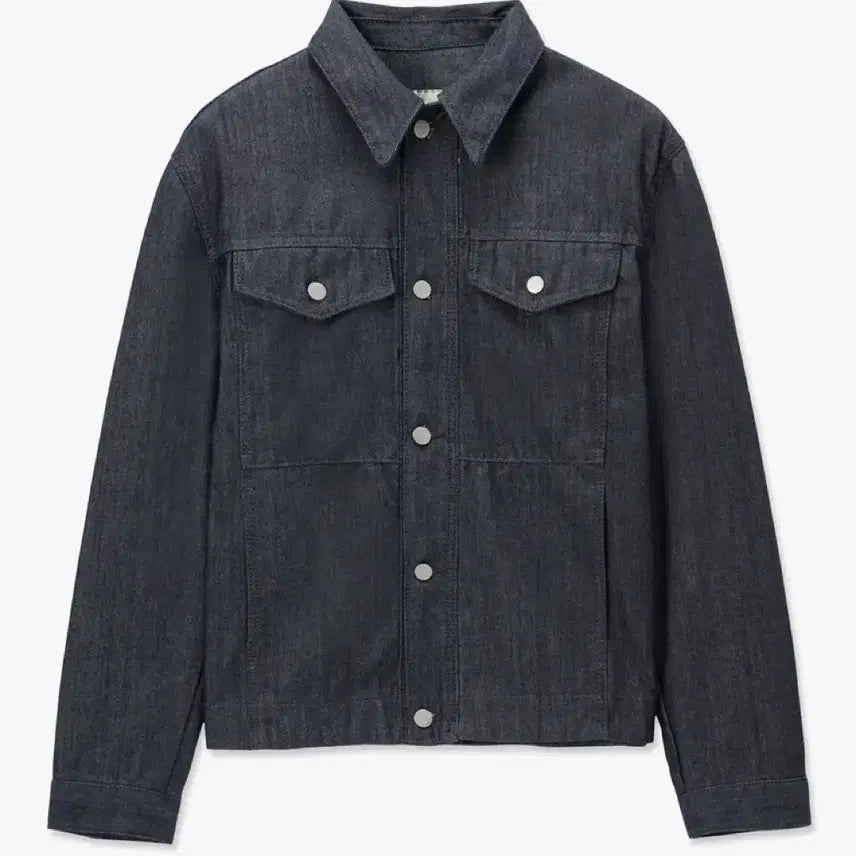 [BUNJANG] Lemad Semi-Oversized Patch Setup Trucker Jacket &amp; Denim Pants Set / 르마드 세미오버 패치 셋업 트러커 자켓 / 데님바지