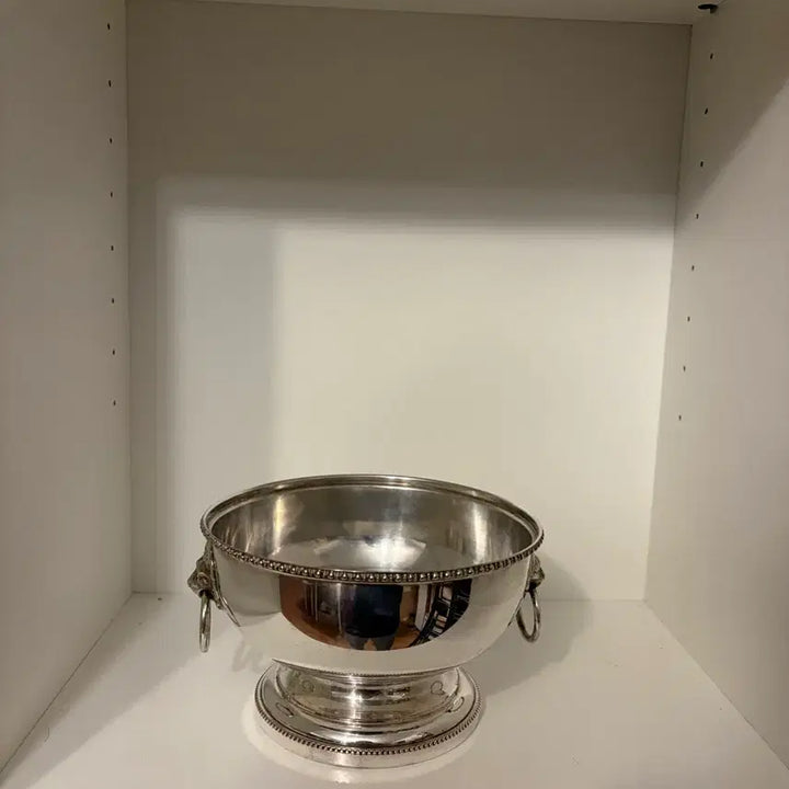 [BUNJANG] Vintage Silver Lion Head Bowl England / 빈티지 실버 라이언헤드 볼 (잉글랜드)