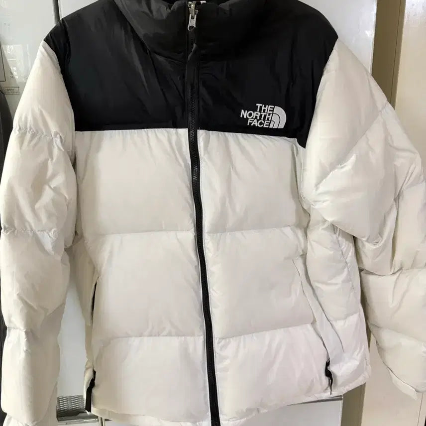 [BUNJANG] The North Face Black and White Padded Jacket / 노스페이스 블랙/화이트 패딩 L 공용