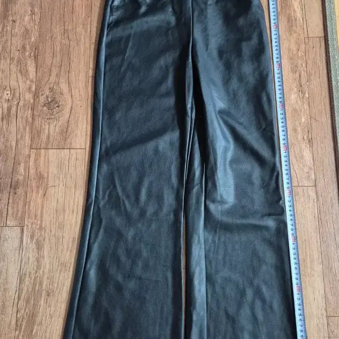 [BUNJANG] ZARA Black Leather Tube Top Jumpsuit / ZARA 자라 블랙 가죽 튜브탑 점프수트 M 새상품