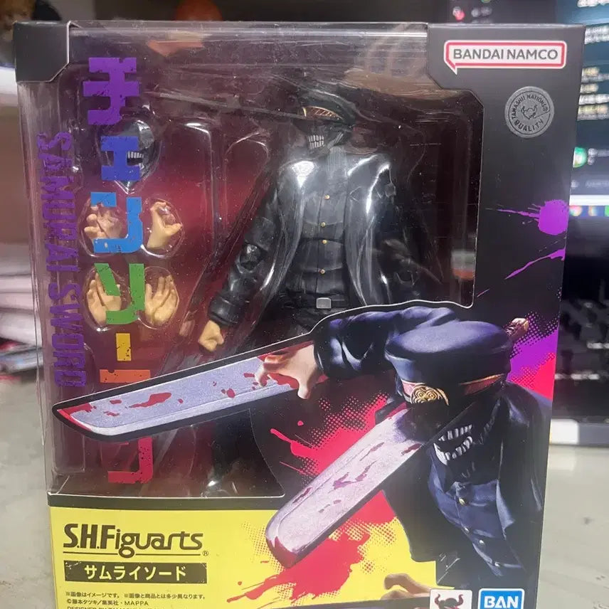 [BUNJANG] Chainsaw Man SHF Samurai Sword Figure / 체인소맨 shf 사무라이소드 피규어(배송비 포함)