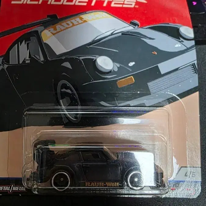[SOLD OUT] 핫휠 RWB 포르쉐 930 블랙 실루엣