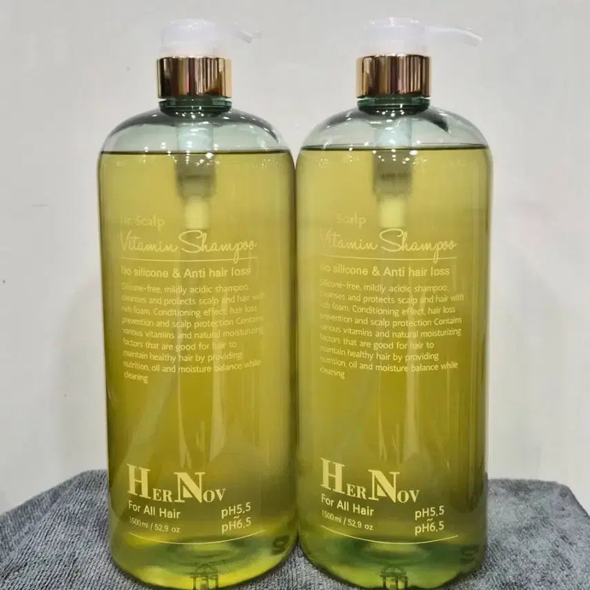 [BUNJANG] ErnoV Dr.Scalp Vitamin Shampoo 1500ml / 에르노브 닥터스켈프 비타민샴푸 1500ml