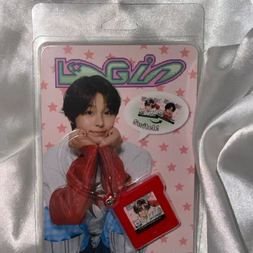 [BUNJANG] NCT WISH Riku Login MD Game Pack Keyring / 엔시티 위시 리쿠 로그인 엠디 게임팩 키링 양도