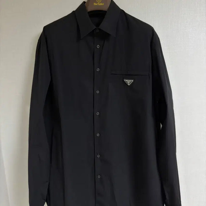 [BUNJANG] Prada Black Shirt XL / 프라다 셔츠 블랙 셔츠 XL