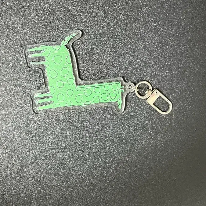 [BUNJANG] Giraffe Keychain / 왼그기그 기린 키링