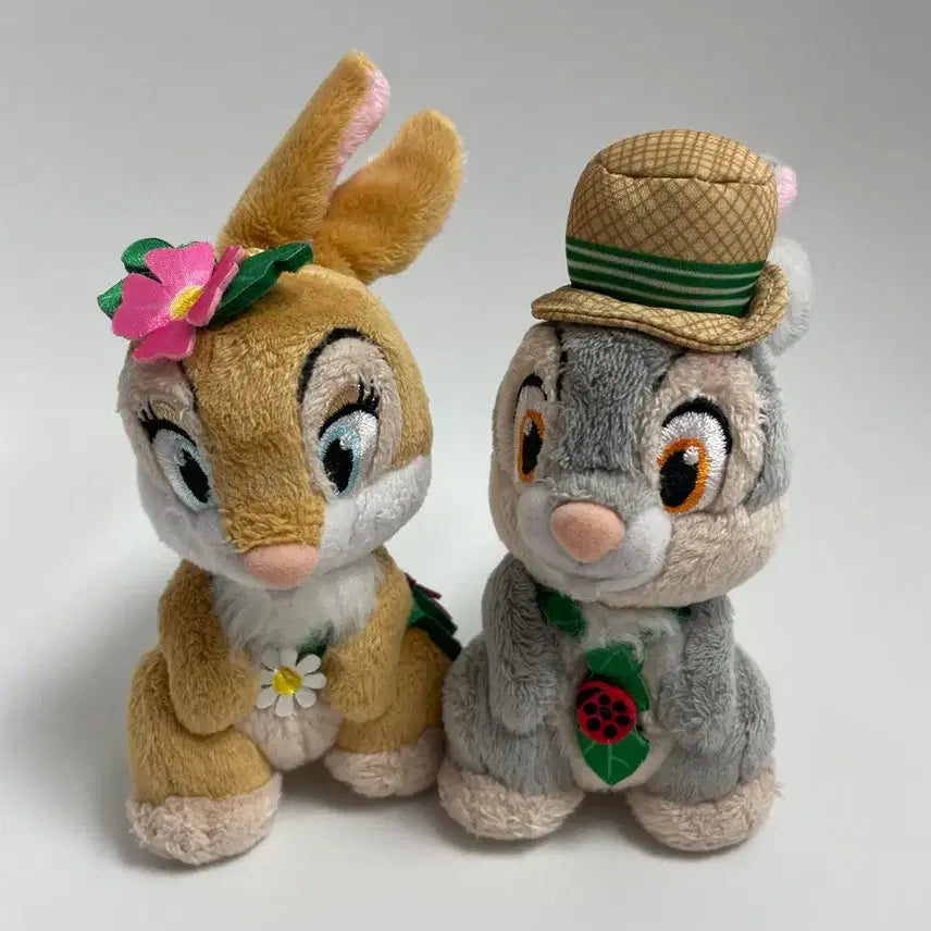 [BUNJANG] Disney Bambi Miss Bunny &amp; Thumper Rabbit Doll Set / 도쿄 디즈니 미스 바니 &amp; 썸퍼 이스터 토끼 인형 세트