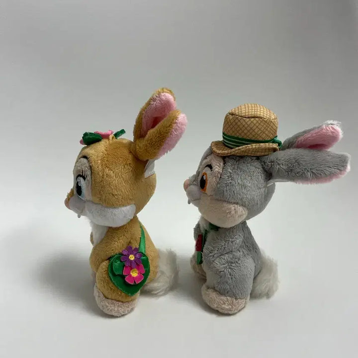 [BUNJANG] Disney Bambi Miss Bunny &amp; Thumper Rabbit Doll Set / 도쿄 디즈니 미스 바니 &amp; 썸퍼 이스터 토끼 인형 세트