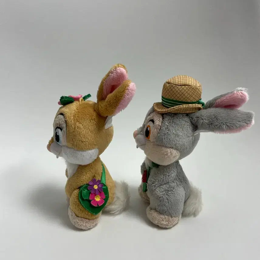 [BUNJANG] Disney Bambi Miss Bunny &amp; Thumper Rabbit Doll Set / 도쿄 디즈니 미스 바니 &amp; 썸퍼 이스터 토끼 인형 세트
